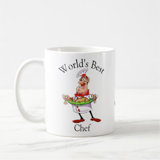 Funny Personalised Worlds Best Chef Coffee Mug