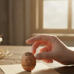 Funny personalized egg stamp, funny custom fresh Rubber Stamp