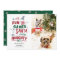Funny Pet Christmas Card, Naughty list