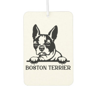 Funny Pet Dog Christmas Ceramic Ornament Car Air Freshener