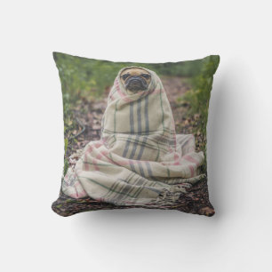 Funny Pet PUG gift idea - phone home Cushion