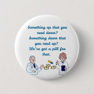 Funny Pharmacist  6 Cm Round Badge