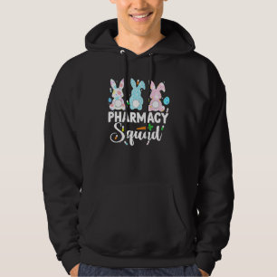 Funny Pharmacist Bunny Pharmacy Squad Easter Day Hoodie