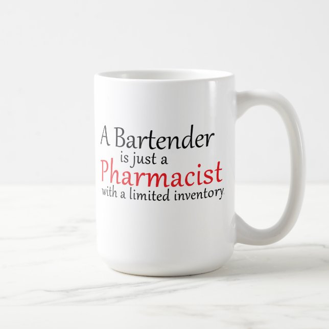 Funny Pharmacist Quote Coffee Mug (Right)
