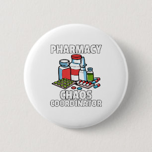 Funny Pharmacy Gift For A Pharmacist 6 Cm Round Badge