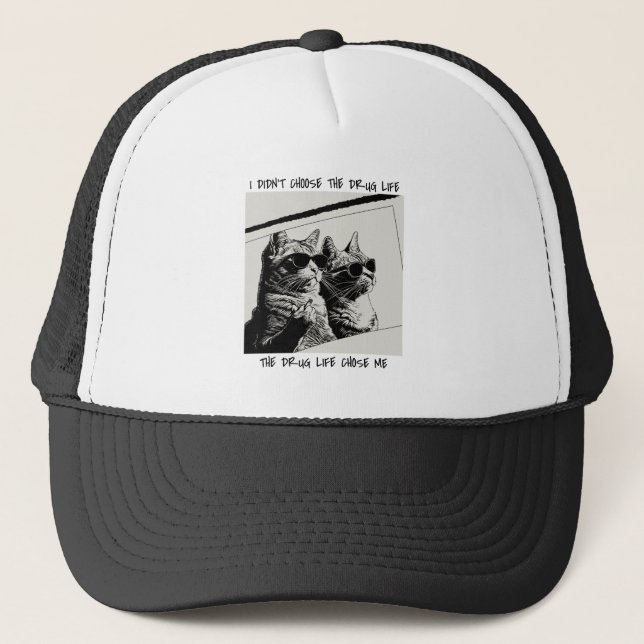  Funny Pharmacy Meme Hat, Pharmacy Technician Gift Trucker Hat (Front)