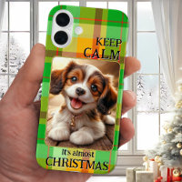 Funny Photo Keep Calm Christmas Phone Case