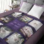 Funny Photo Personalised Gifts for Husband Violet Sherpa Blanket<br><div class="desc">Wrap yourselves in warmth and laughter with our Funny Photo Personalised Gifts for Husband Violet Sherpa Blanket. Against a vintage violet-purple backdrop, this cosy blanket weaves the tapestry of your love through eight heartwarming photos, each capturing the essence of your cherished couple's activities. You can infuse your unique humour with...</div>
