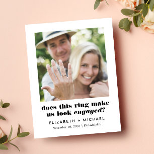 Funny Photo Save The Date Announcement Postcard