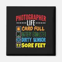 Funny Photographer Life Checklist