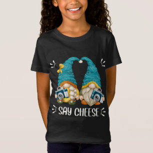 Funny Photography Camera Gnomes For Photographers T-Shirt