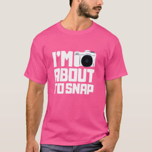 Funny Photography For Men Women Photographer Camer T-Shirt