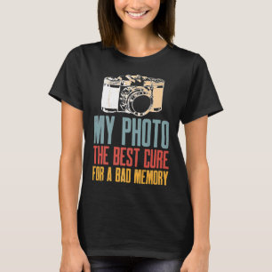 Funny Photography Lovers Camera Photographer Gift  T-Shirt