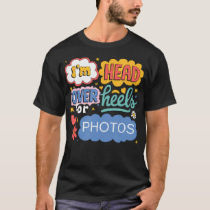 Funny Photos Aesthetic Retro Pop Art For Camera Fa T-Shirt