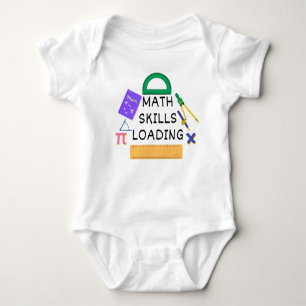 funny phrases Gift,Math Baby Bodysuit 