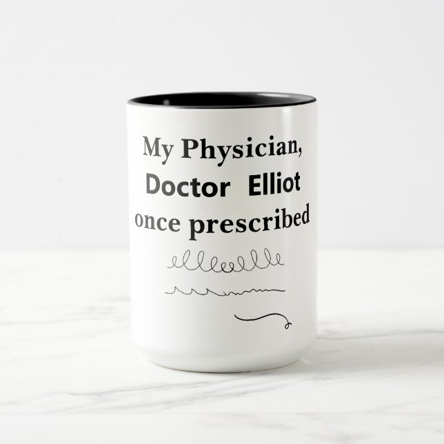 Funny Physician Coffee Mug (Center)