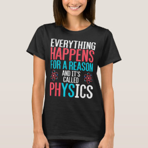 Funny Physicist Science Gift Equation Physics T-Shirt