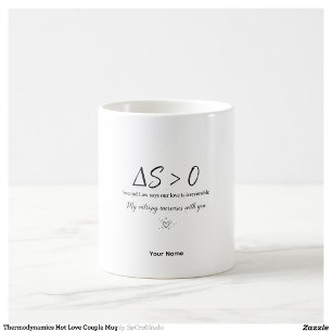 Funny Physics Gift Thermodynamics Love Mug