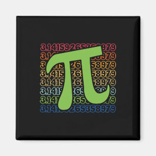Funny Pi Day 3.14 Pi Symbol Spiral Number Math Lov Magnet
