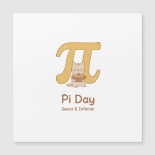 Funny Pi Day Animal with Pie – Math Lover Gift