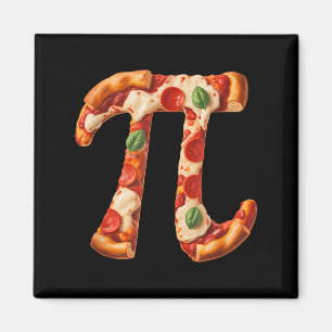 Funny Pi Day Pizza Math Design For Teachers Studen Magnet