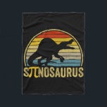 Funny Pi Day Pun - Spinosaurus Dinosaur Math Teach Fleece Blanket<br><div class="desc">Funny Pi Day Pun - Spinosaurus Dinosaur Math Teacher</div>
