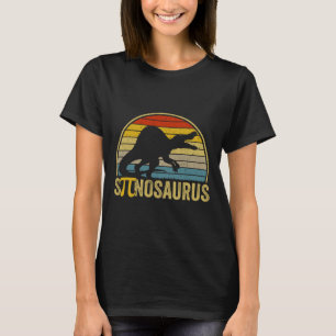 Funny Pi Day Pun - Spinosaurus Dinosaur Math Teach T-Shirt