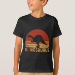 Funny Pi Day Pun Spinosaurus Dinosaur Math Teacher T-Shirt<br><div class="desc">Funny Pi Day Pun Spinosaurus Dinosaur Math Teacher</div>