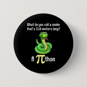 Funny Pi Day Puns Pithon Math Teacher Jokes Women  6 Cm Round Badge