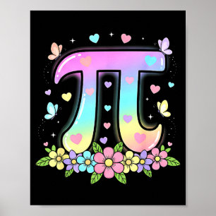 Funny Pi Day Women Kids Men Toddler Math Teacher S Poster