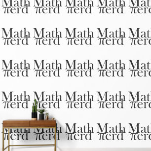 Funny Pi Math Nerd Science Teacher Black and White Wallpaper