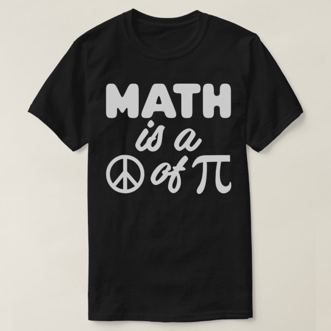 Funny Pi Math Science Teacher 3 T-Shirt (Design Front)