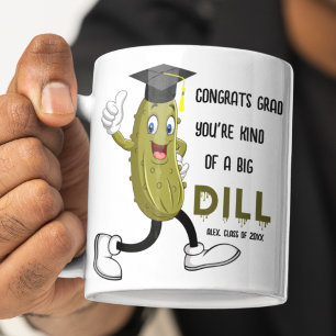 Funny Pickle Personalised Graduation Gift 2025 Coffee Mug