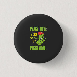 Funny Pickleball 3 Cm Round Badge