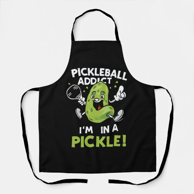 Funny-Pickleball Apron (Front)