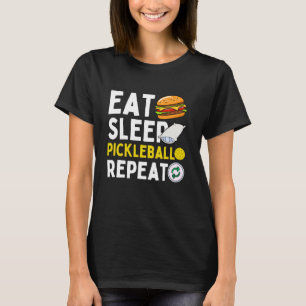 Funny Pickleball Art For Men Women Pickleball Play T-Shirt