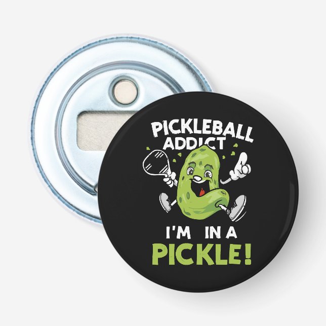 Funny-Pickleball Bottle Opener (Front)