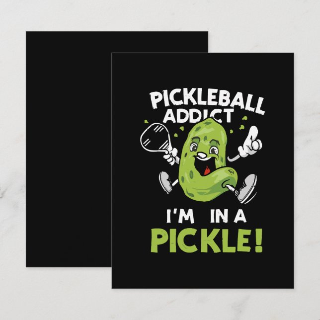 Funny-Pickleball Card (Front/Back)