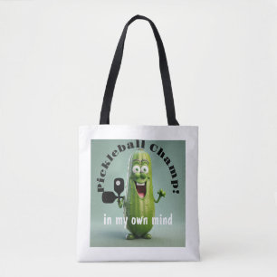 Funny Pickleball Champ Tote