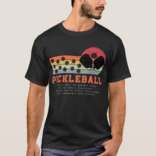 Funny Pickleball Definition, Pickle Ball team T-Shirt (Front)