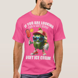 Funny Pickleball Design Funny Pepper Paddleball Pe T-Shirt