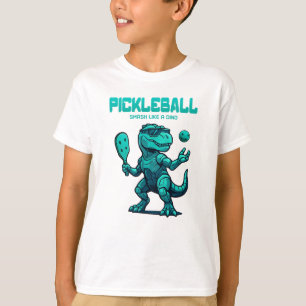 Funny Pickleball - Dinosaur Pickleball T-Shirt