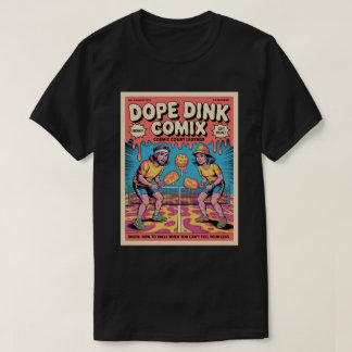 Funny Pickleball Dope Dink Comix Poster T-Shirt
