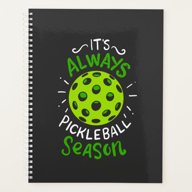 Funny Pickleball Gifts Planner (Front)