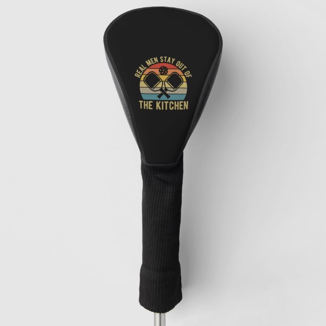 Funny Pickleball                 Golf Head Cover (Front)
