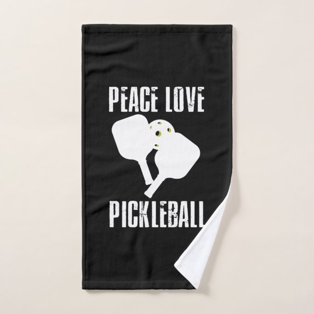 Funny Pickleball  Hand Towel (Hand Towel)