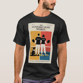 Funny Pickleball His Fault Her Fault T-Shirt