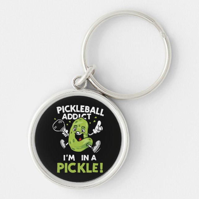 Funny-Pickleball Key Ring (Front)