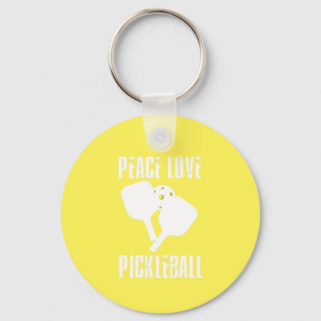 Funny Pickleball Key Ring (Front)