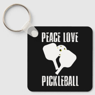 Funny Pickleball Key Ring
